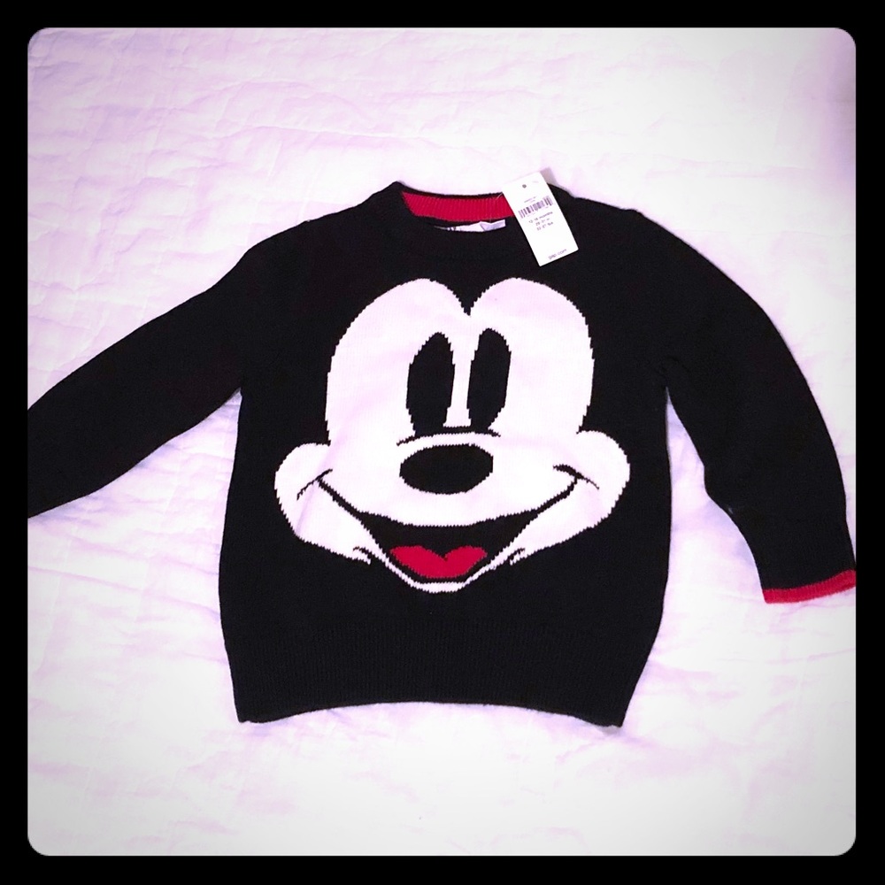 NWT Baby Gap Disney Mickey Mouse sweater